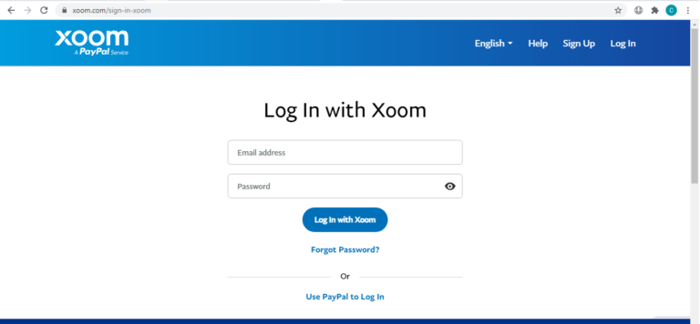 xoom paypal couldnt recognize number